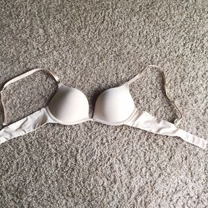 Aerie nude lightly lined bra (hailey)